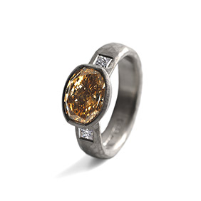 Yellow Diamond Ring