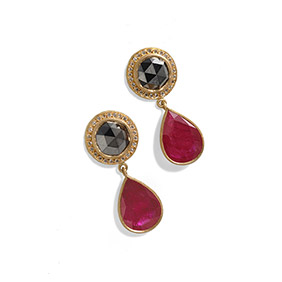 Ruby Earrings 
