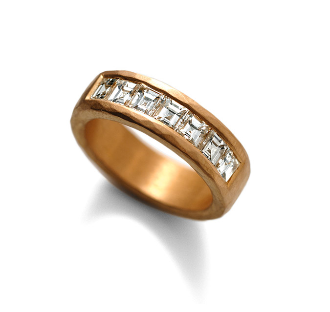 Carre Diamond Ring