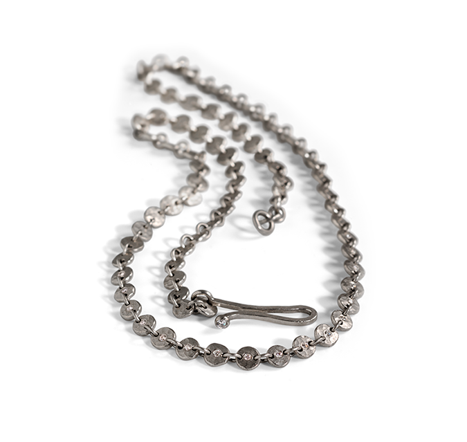 Diamond and Platinum Necklace 