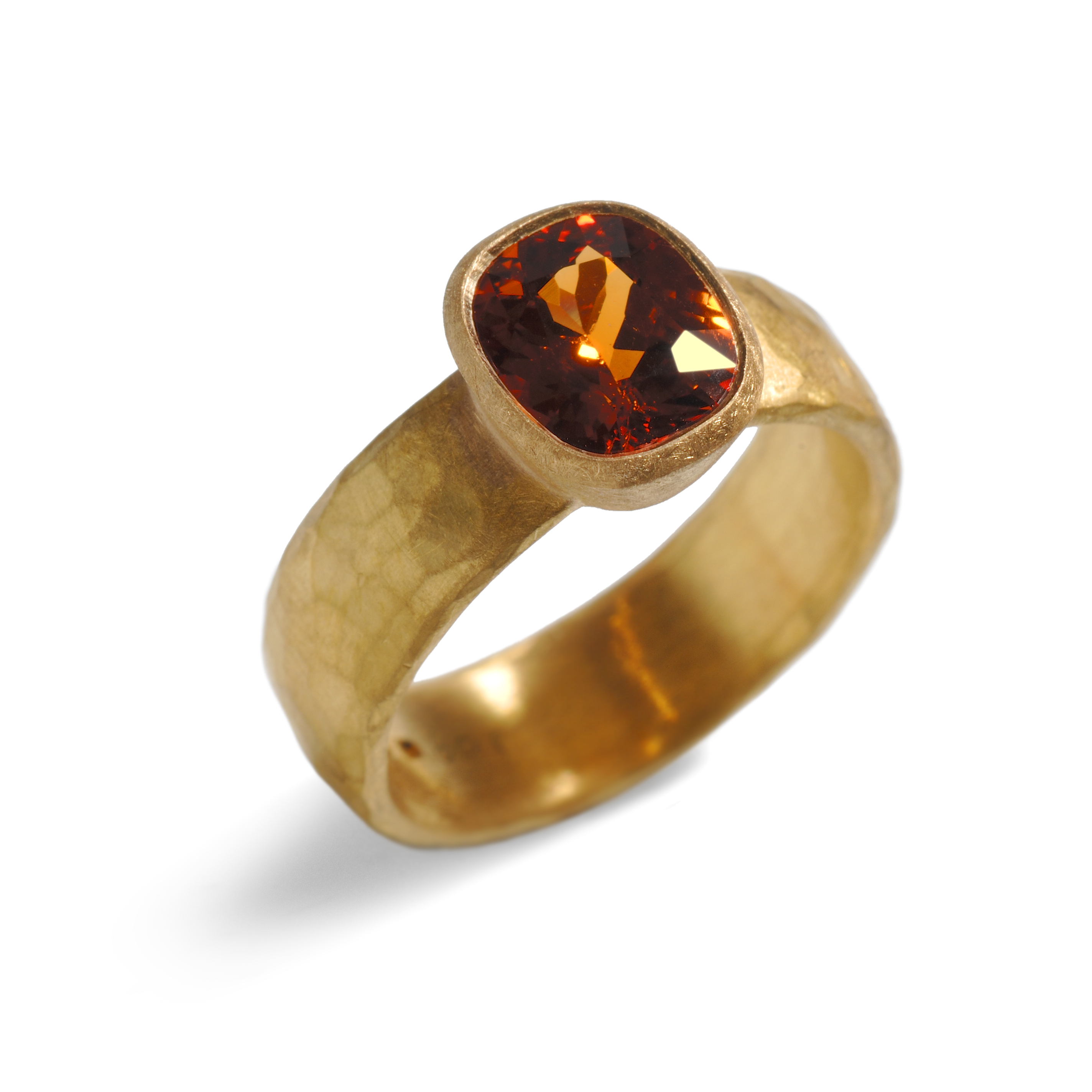 mandarin garnet ring